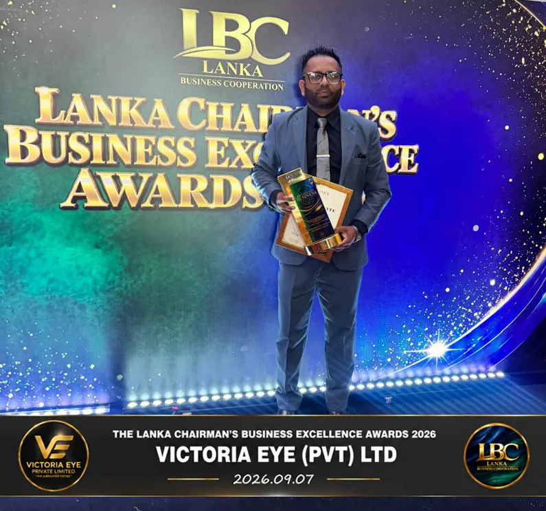 Victoria Eye at the Lanka Chairman's Business Excellence Awards, 7 September 2026